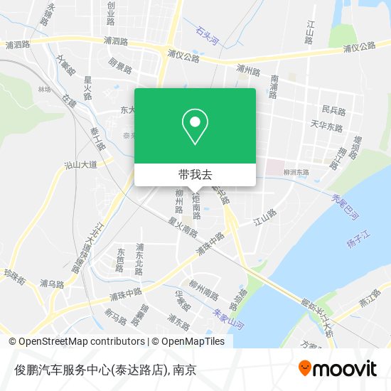 俊鹏汽车服务中心(泰达路店)地图