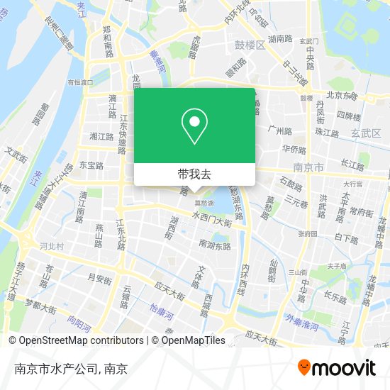 南京市水产公司地图