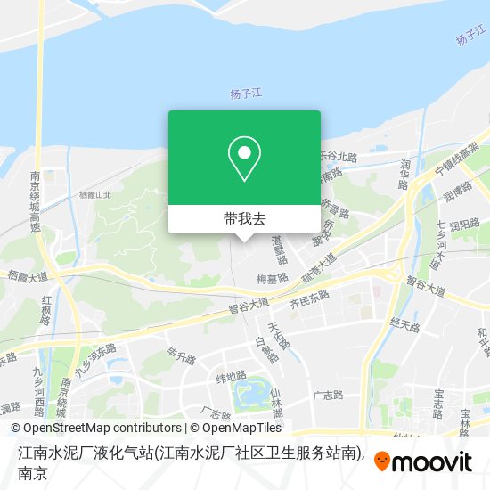 江南水泥厂液化气站(江南水泥厂社区卫生服务站南)地图