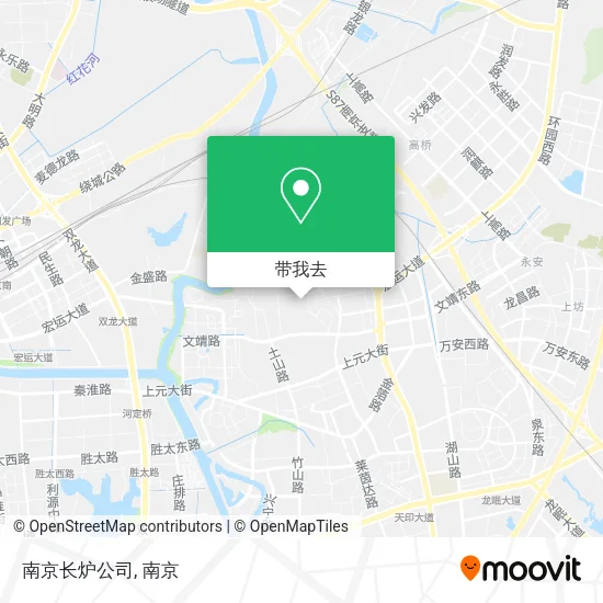 南京长炉公司地图