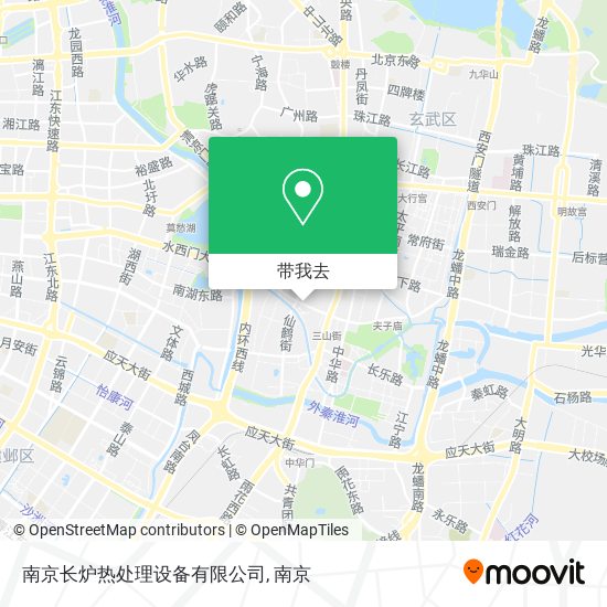 南京长炉热处理设备有限公司地图