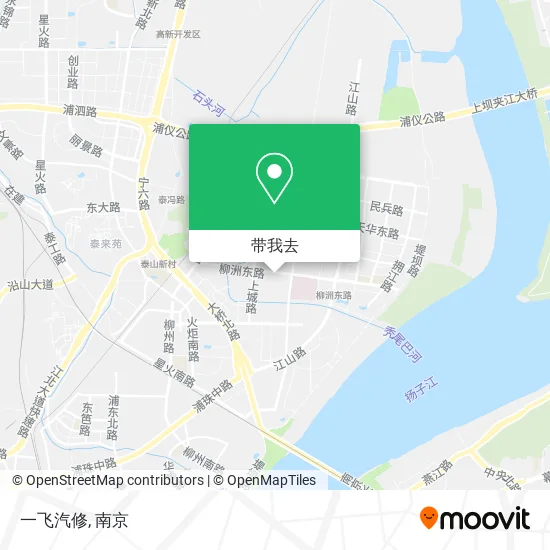 一飞汽修地图