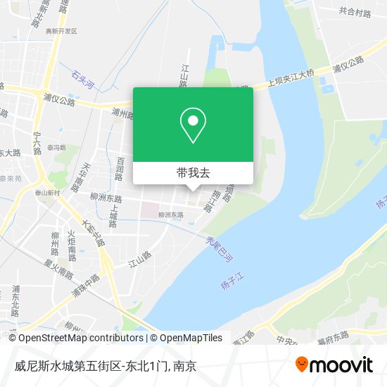 威尼斯水城第五街区-东北1门地图