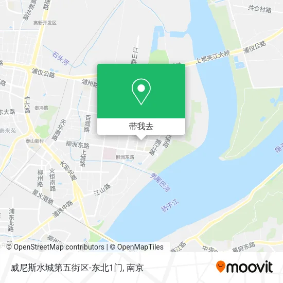 威尼斯水城第五街区-东北1门地图