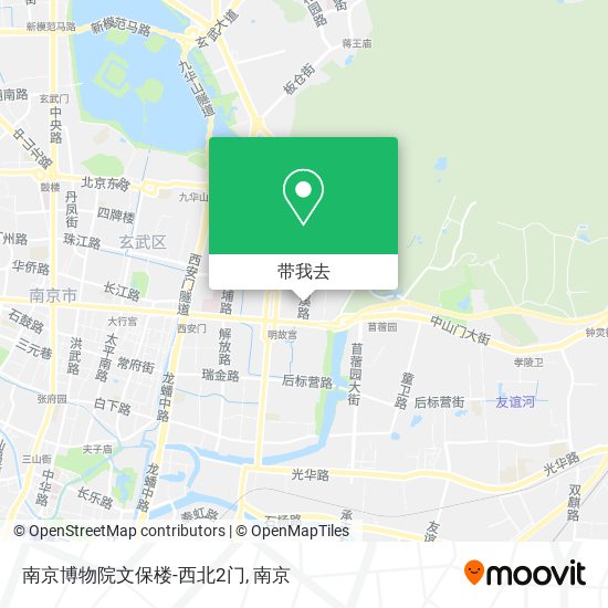 南京博物院文保楼-西北2门地图