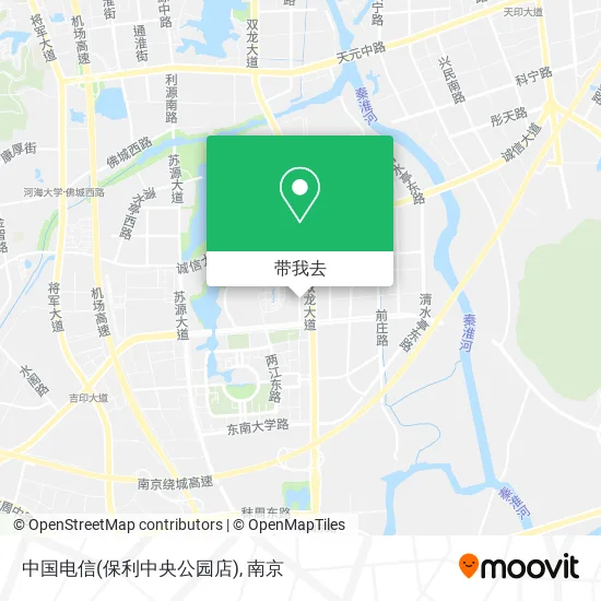 中国电信(保利中央公园店)地图