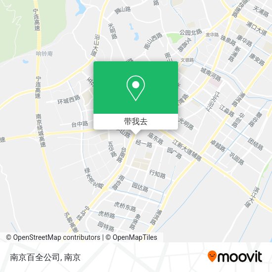 南京百全公司地图