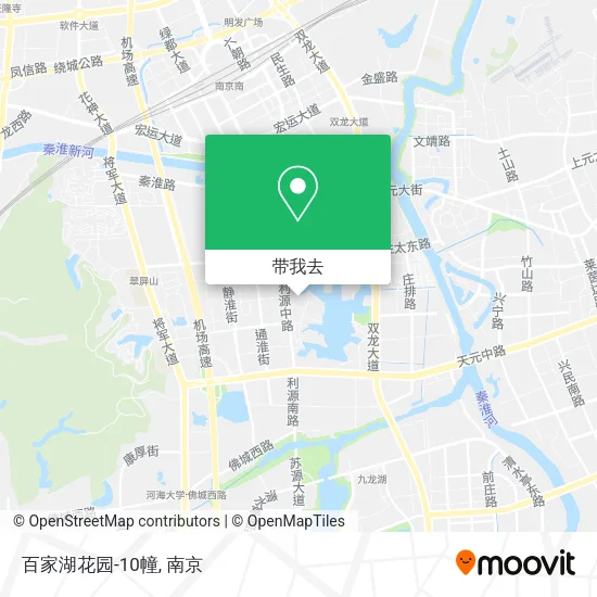百家湖花园-10幢地图