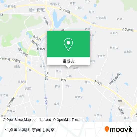 生泽国际集团-东南门地图