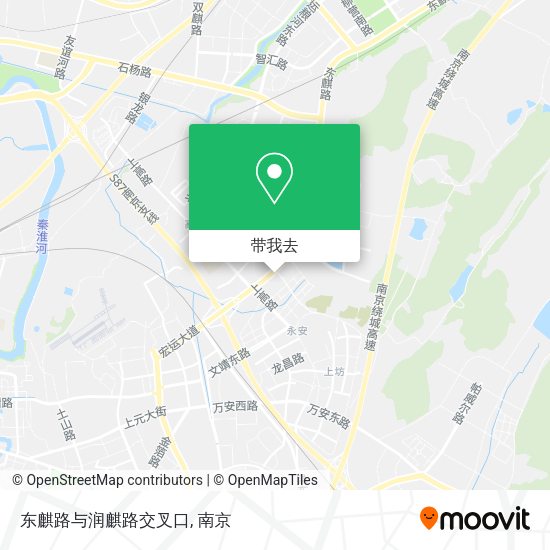 东麒路与润麒路交叉口地图