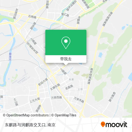东麒路与润麒路交叉口地图