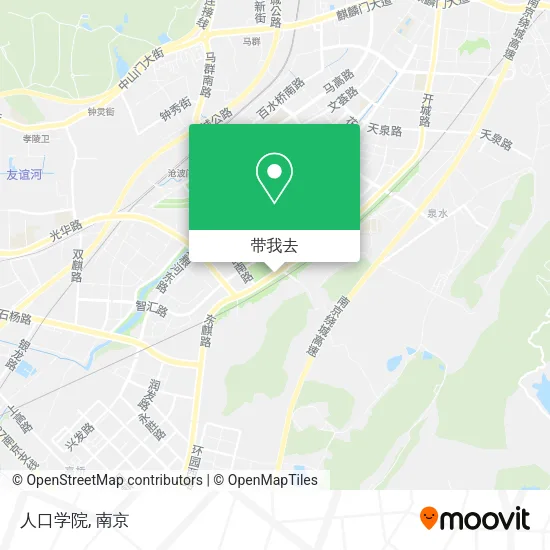 人口学院地图