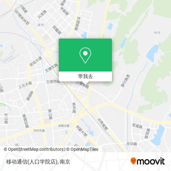 移动通信(人口学院店)地图