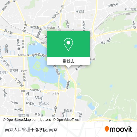 南京人口管理干部学院地图