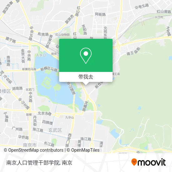 南京人口管理干部学院地图