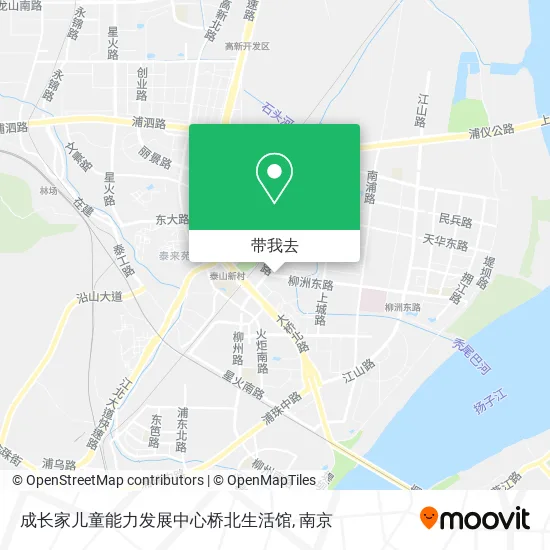 成长家儿童能力发展中心桥北生活馆地图
