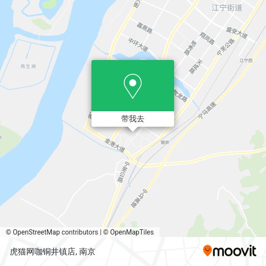 虎猫网咖铜井镇店地图