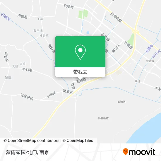 蒙雨家园-北门地图