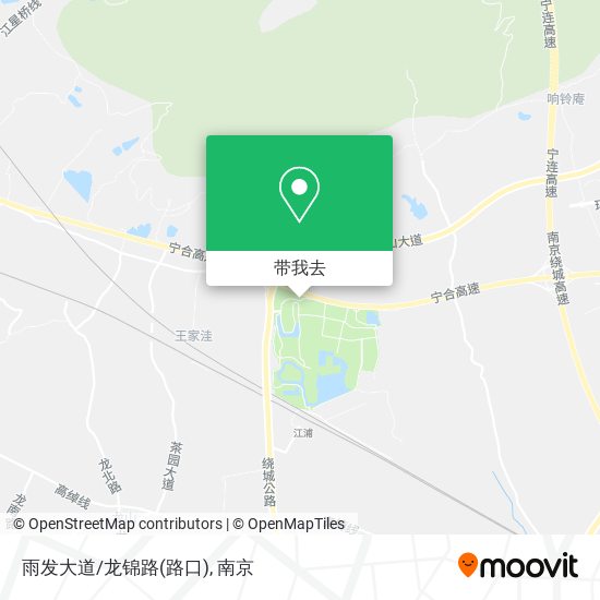 雨发大道/龙锦路(路口)地图