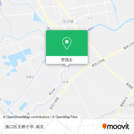 浦口区大桥小学地图