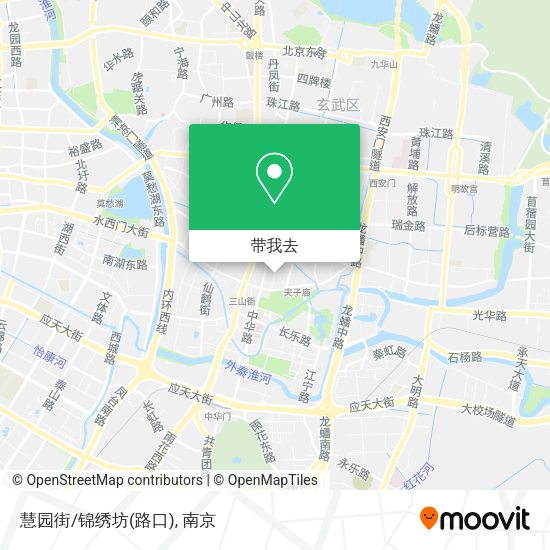 慧园街/锦绣坊(路口)地图