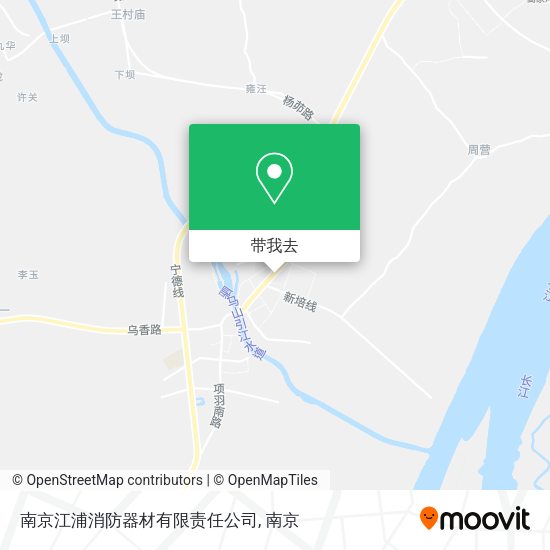 南京江浦消防器材有限责任公司地图