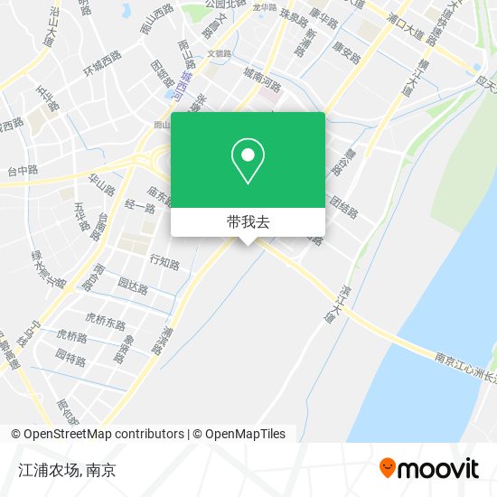 江浦农场地图