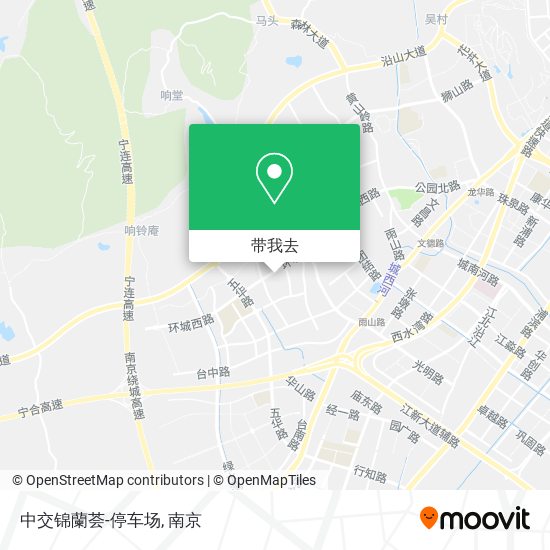 中交锦蘭荟-停车场地图