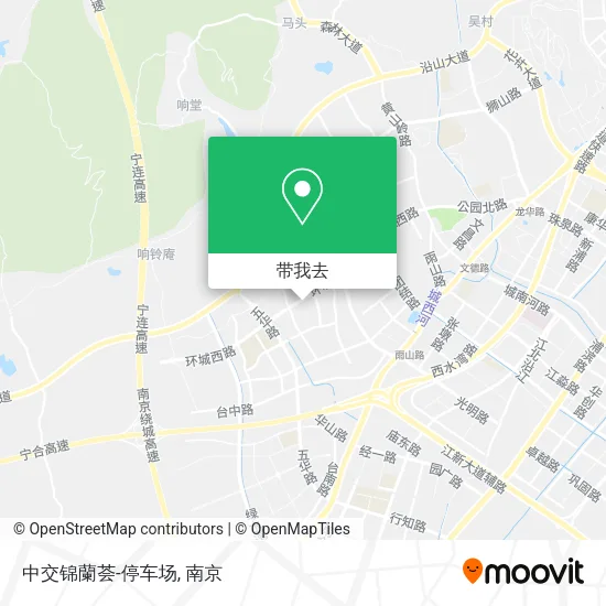 中交锦蘭荟-停车场地图