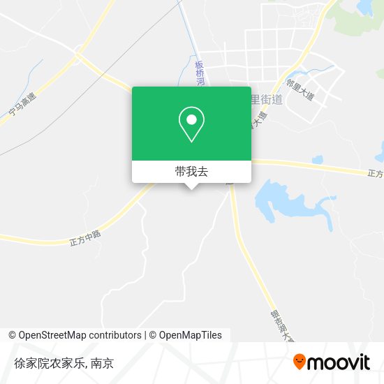 徐家院农家乐地图