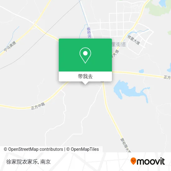 徐家院农家乐地图