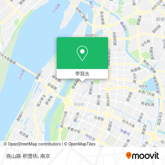 燕山路·积贤街地图