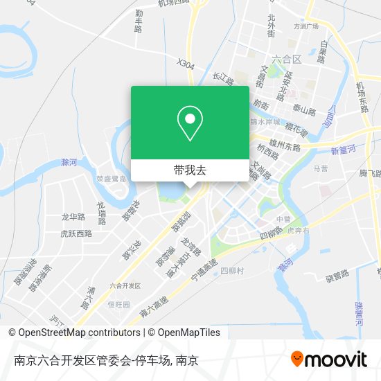 南京六合开发区管委会-停车场地图