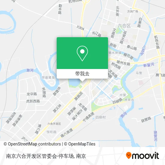 南京六合开发区管委会-停车场地图