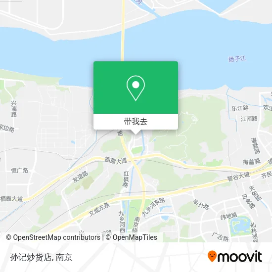 孙记炒货店地图
