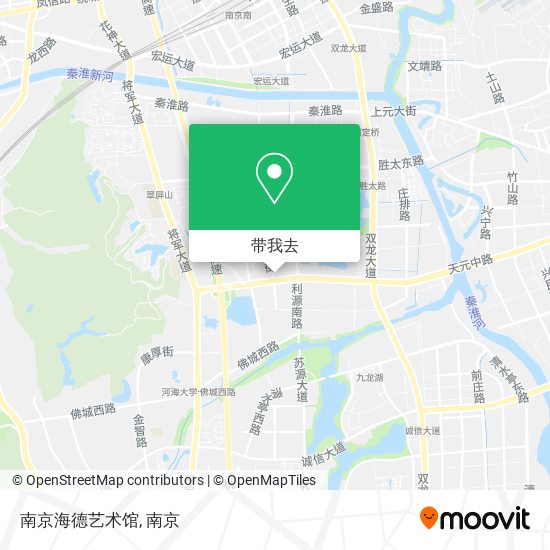南京海德艺术馆地图