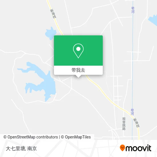 大七里塘地图