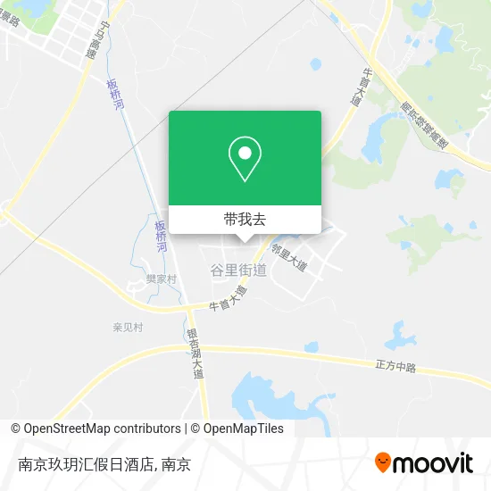 南京玖玥汇假日酒店地图