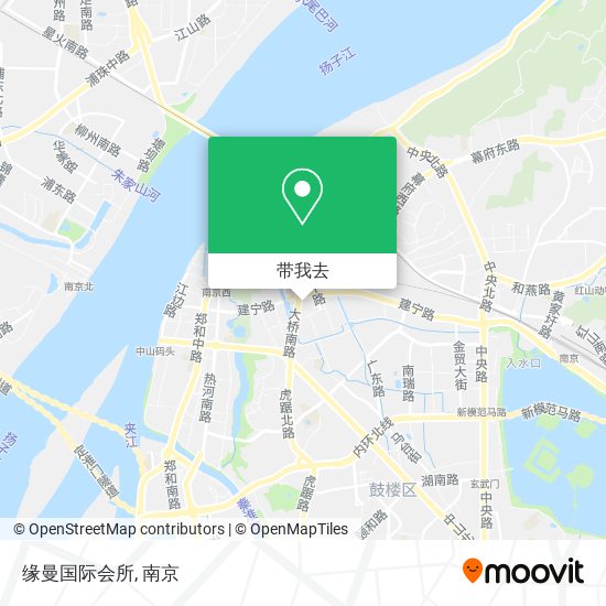 缘曼国际会所地图