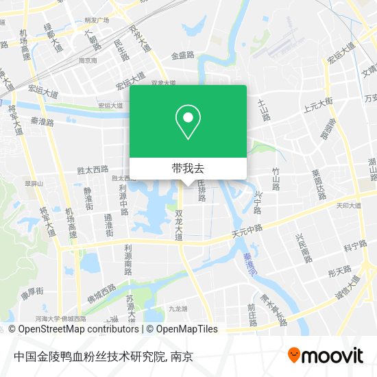 中国金陵鸭血粉丝技术研究院地图
