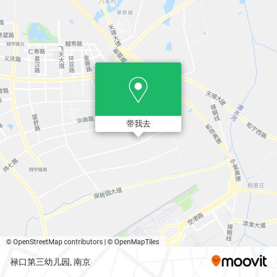 禄口第三幼儿园地图