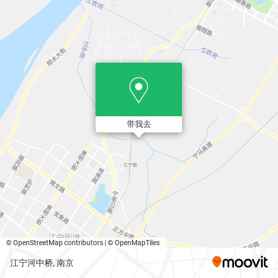 江宁河中桥地图