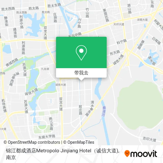 锦江都成酒店Metropolo Jinjiang Hotel（诚信大道)地图