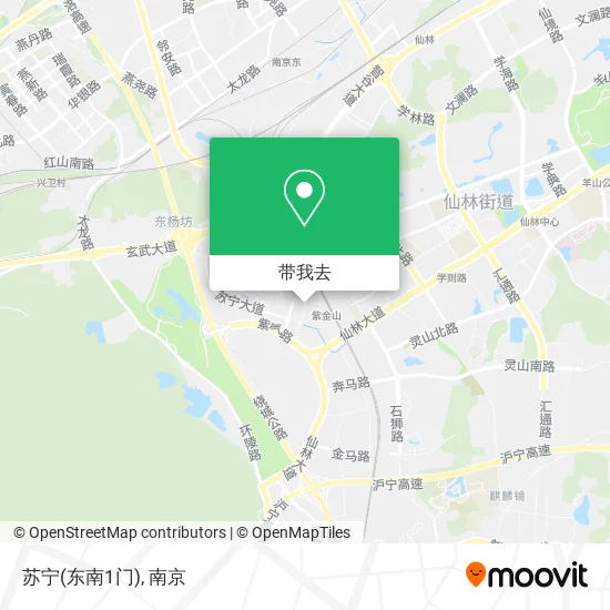 苏宁(东南1门)地图