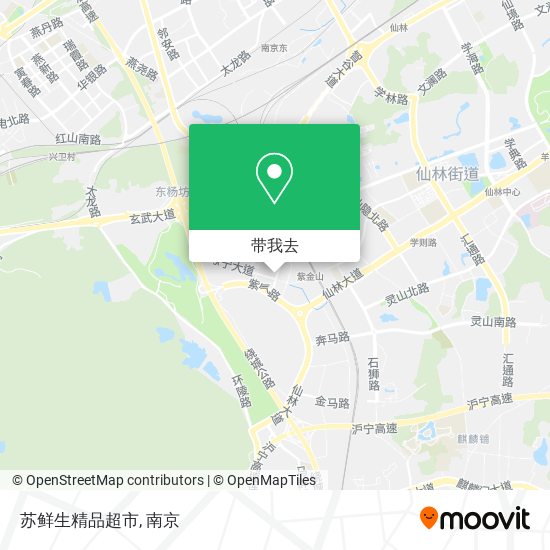 苏鲜生精品超市地图