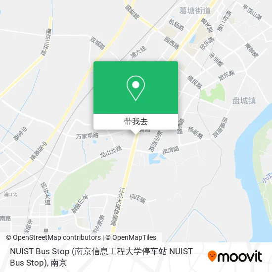 NUIST Bus Stop地图
