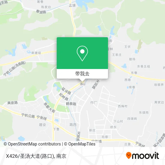 X426/圣汤大道(路口)地图