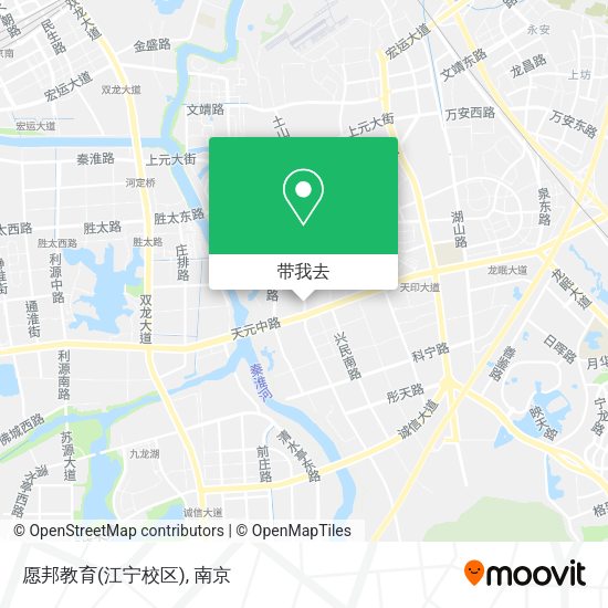 愿邦教育(江宁校区)地图
