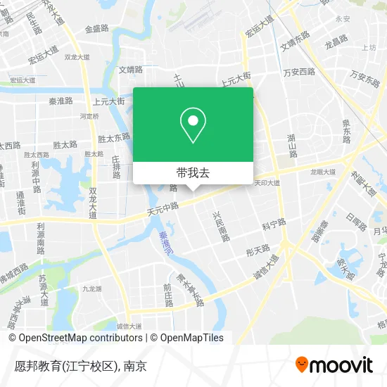 愿邦教育(江宁校区)地图