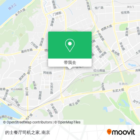 的士餐厅司机之家地图